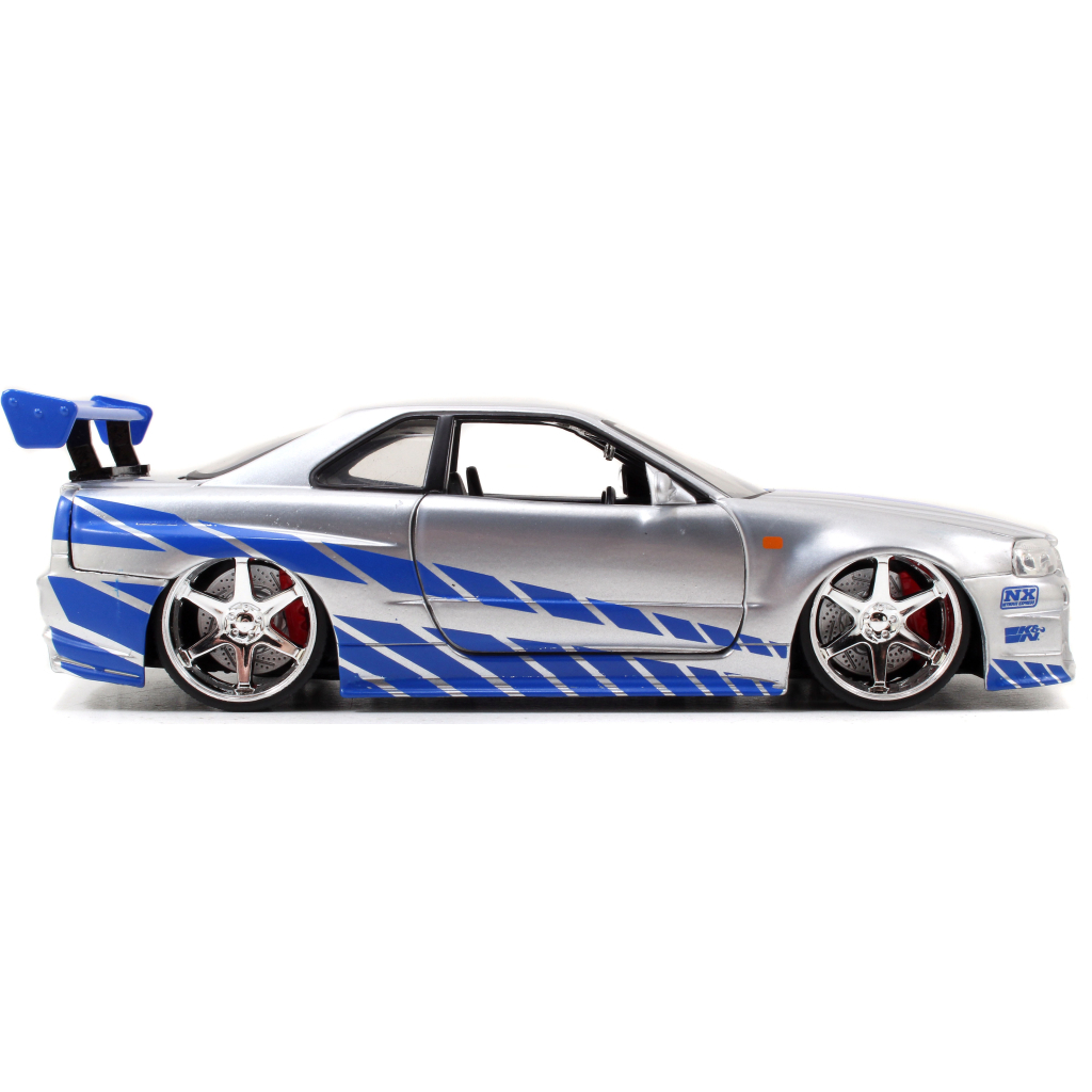 Машина Jada металева Форсаж Ніссан Скайлайн BNR-34 2002 1:24 (253203044) - зображення 3