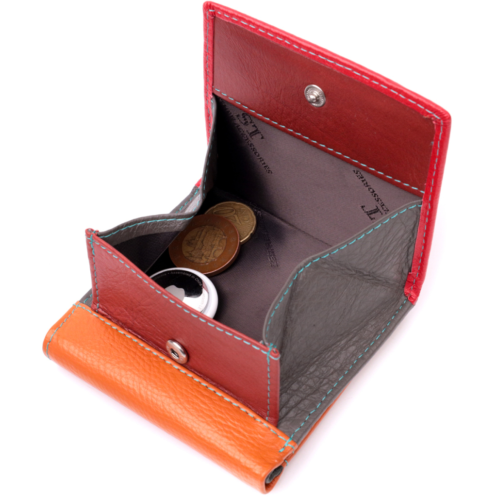 Гаманець ST Leather З натуральної шкіри Різнобарвний (19509) - зображення 7