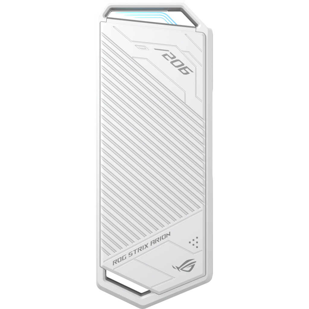 Кишеня зовнішня ASUS SSD ROG STRIX ARION ESD-S1C/WHT/G/AS PCIe NVMe M.2 2230/2242/2260/2280 USB-C 3.2 Gen 2x1 (90DD02H1-B09000) - зображення 7