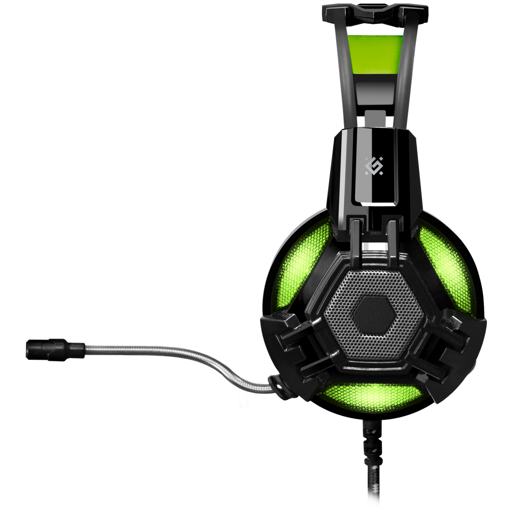 Навушники Defender Lester Black-Green (64543) - зображення 4