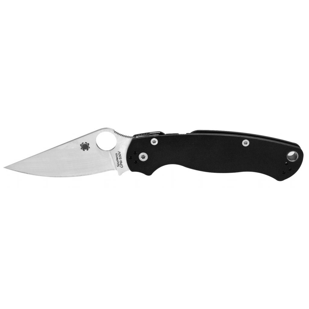 Ніж Spyderco Para-Military 2 чорний S30V, G-10 (C81GP2) - зображення 1