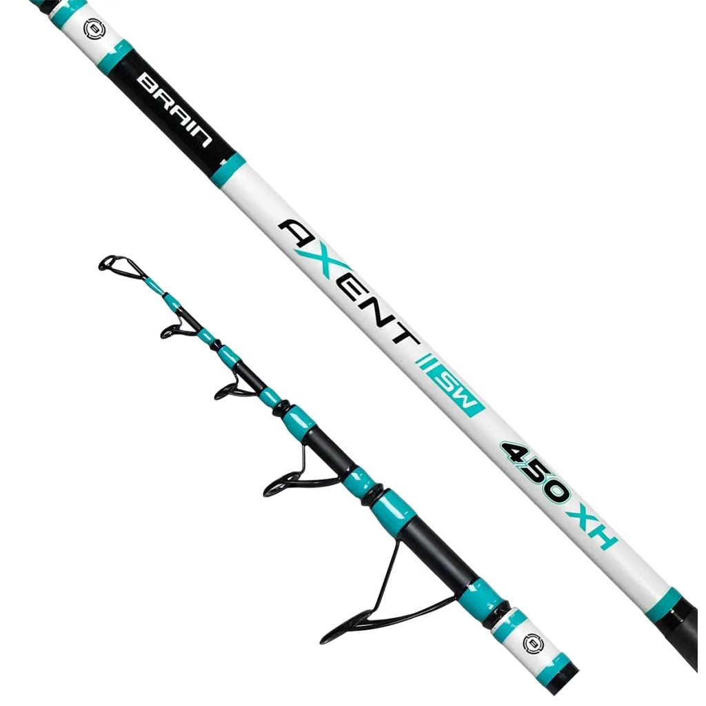 Вудилище Brain Axent Tele Surf 4.20m max 180g (1858.51.62) - зображення 2