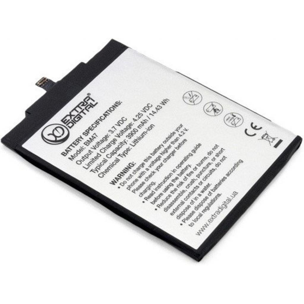 Акумуляторна батарея Extradigital Xiaomi Redmi 3 (BM47) 3900 mAh (BMX6451) - зображення 2