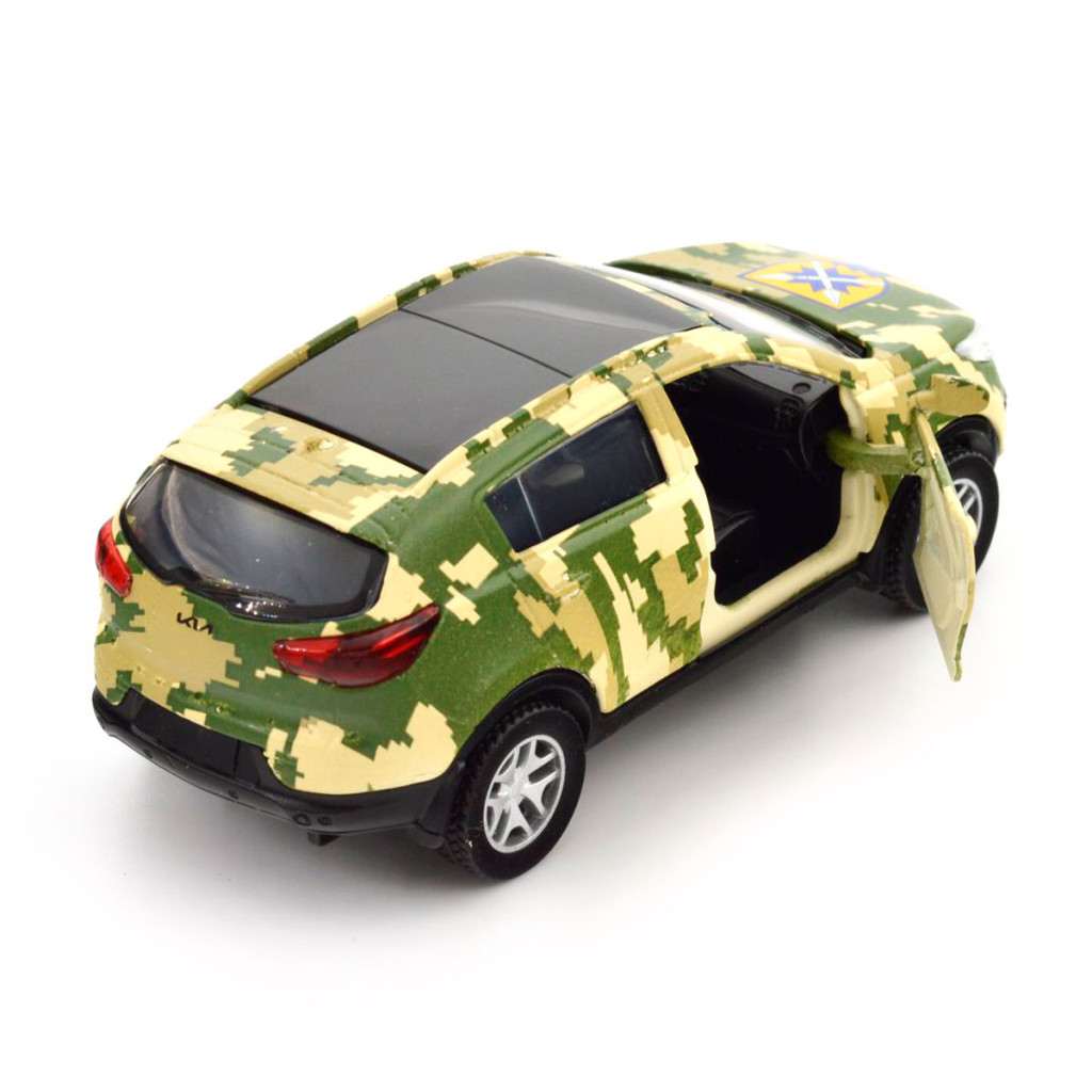 Машина TechnoDrive Автомодель серії Шеврони Героїв - Kia Sportage R - 56 ОМПБр (250362M) - изображение 2