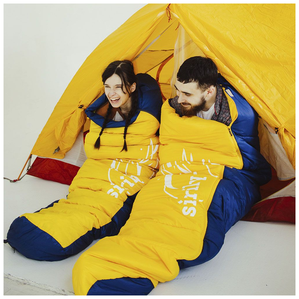 Спальний мішок Turbat Sirily Down blue/yellow 185 см (012.005.0429) - зображення 1