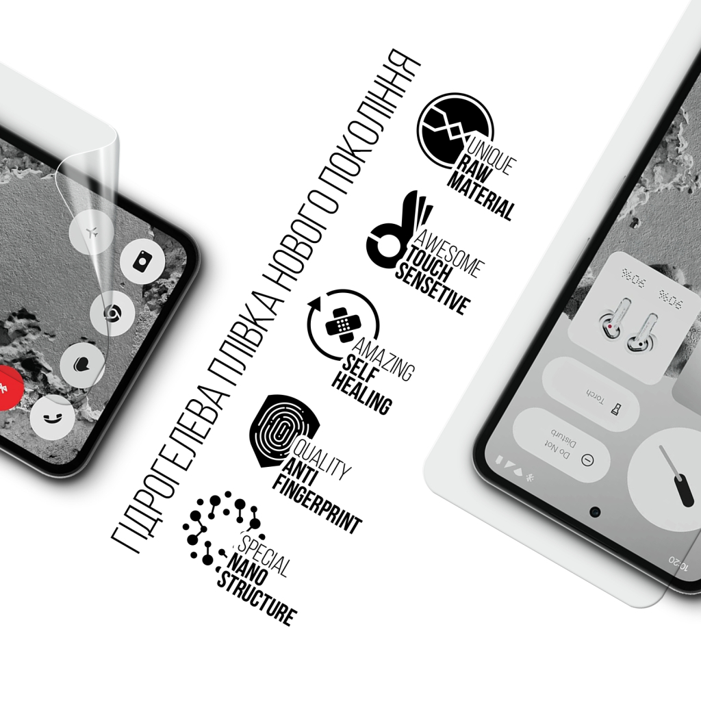 Плівка захисна Armorstandart hydrogel Nothing CMF Phone 2 Pro (ARM89348) - зображення 2
