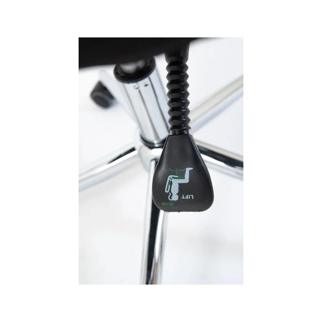 Офісне крісло Richman Роджер Хром сітка чорна (ADD0002376) - зображення 7