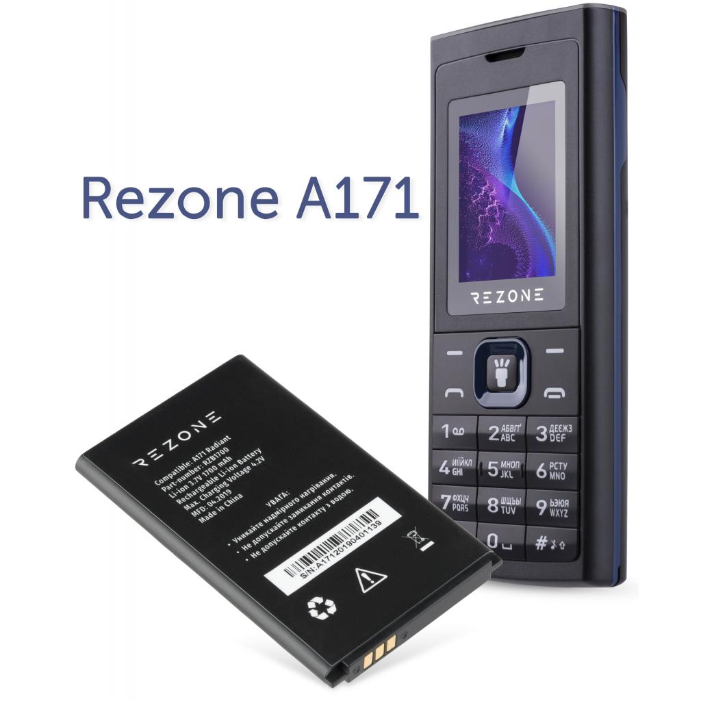 Акумуляторна батарея Rezone for A171 Radiant 1700mah (BL-17C) - зображення 4