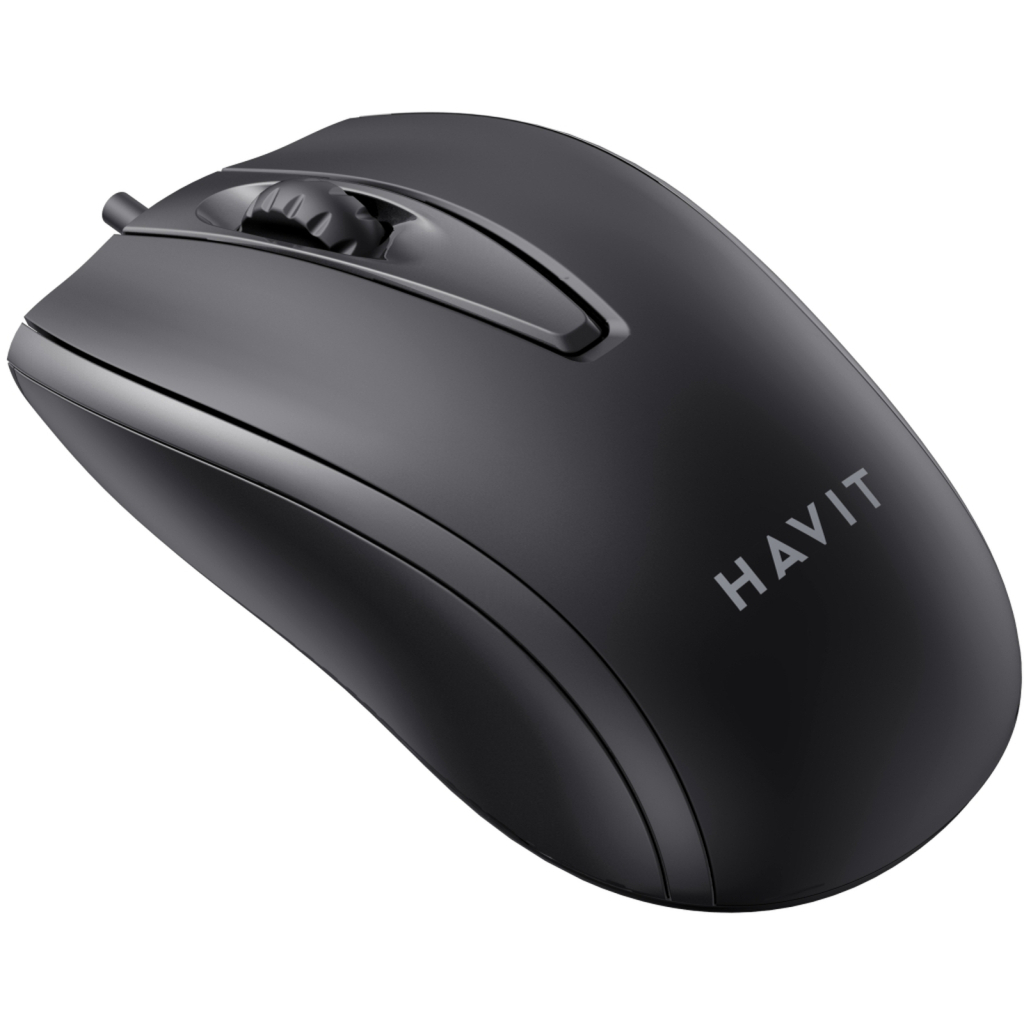 Мишка Havit HV-MS871 USB Black (6939119015671) - зображення 5