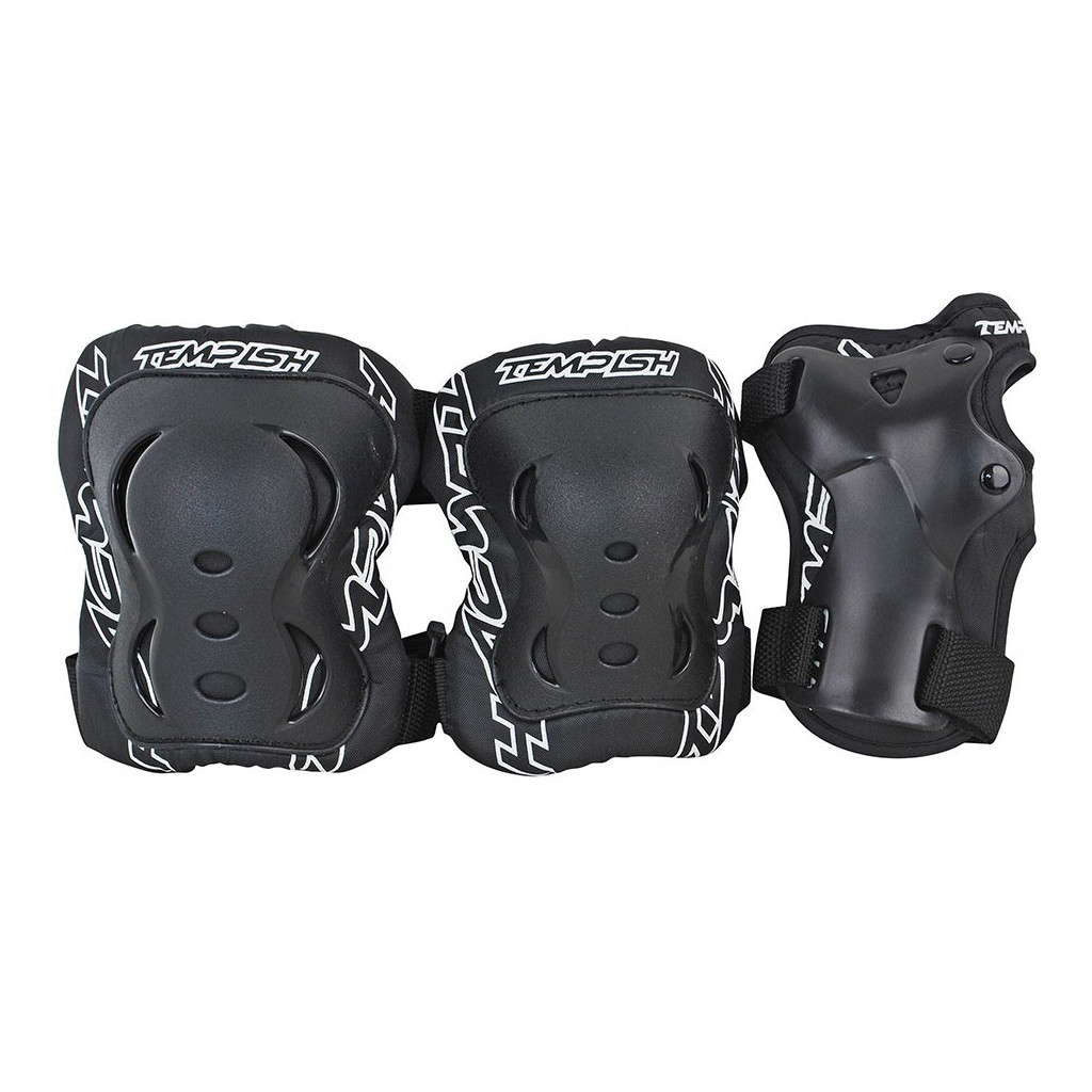 Комплект захисту Tempish FID 3 in 1 XL Black (1020000713/black/XL) - изображение 1