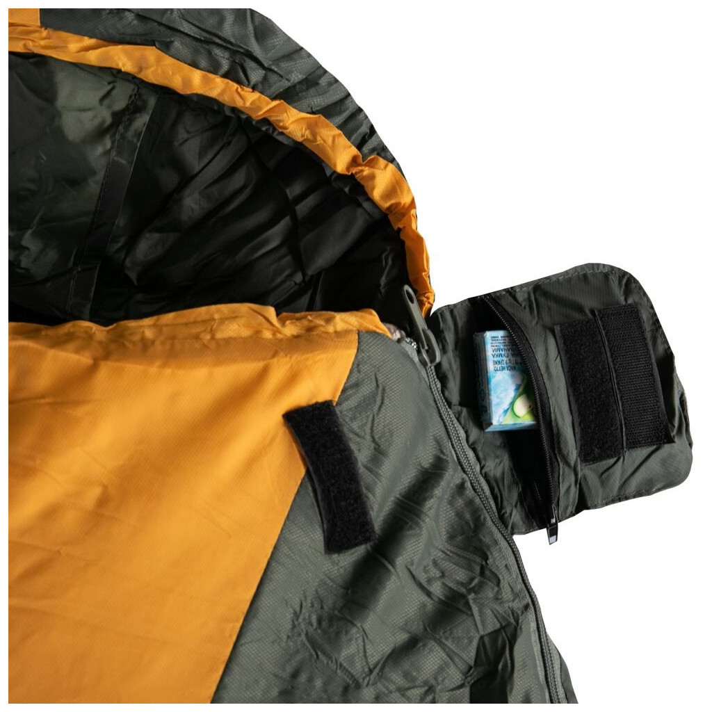 Спальний мішок Tramp Windy Light Orange/Grey L (TRS-055R-L) - зображення 5