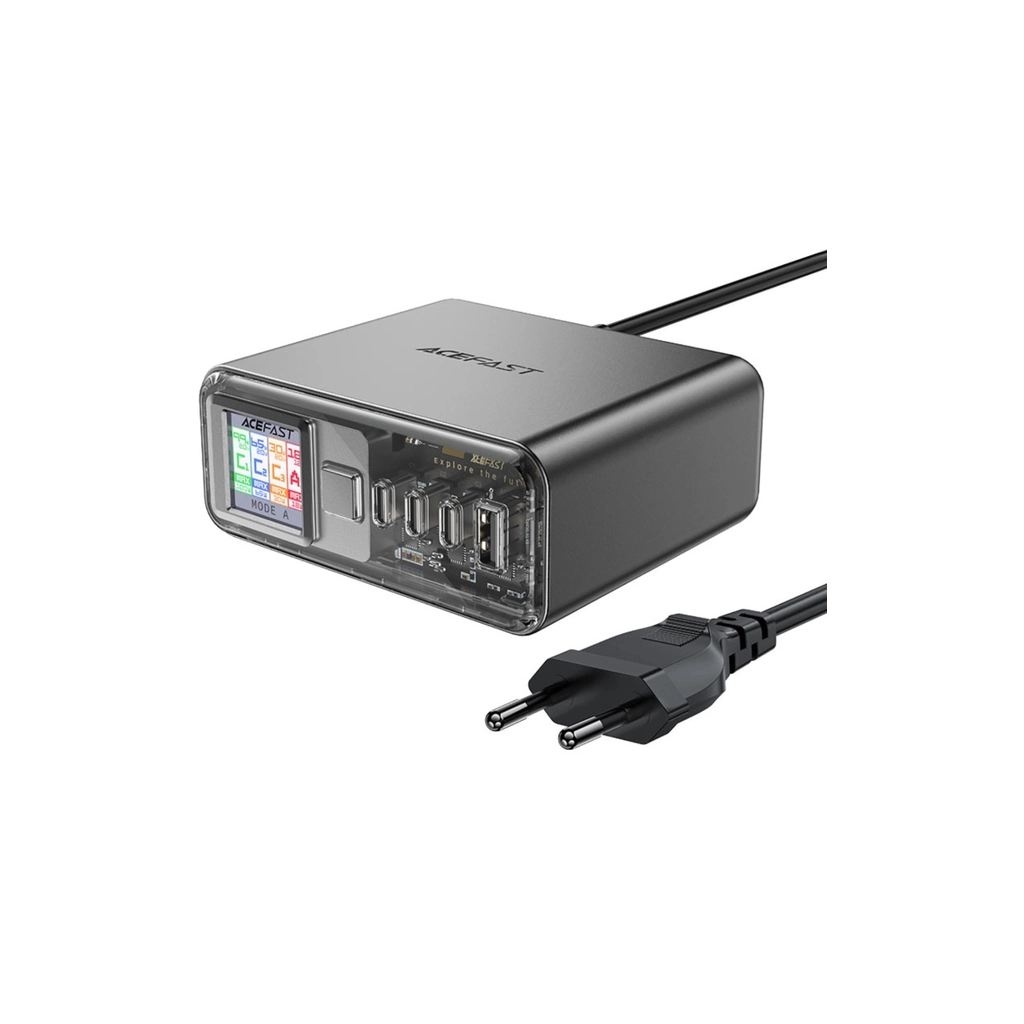 Зарядний пристрій Acefast 4xUSB 218W (3xUSB-C + USB-A) Gan Z4 Fast Charger (6974316282587) - зображення 1
