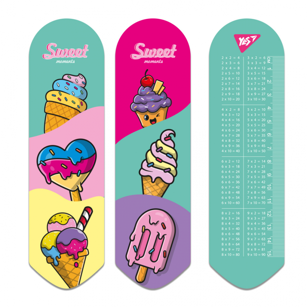 Закладки для книг Yes 2D Sweet Cream (708148) - зображення 1