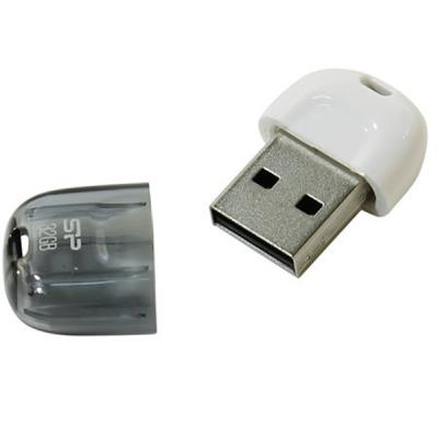 USB флеш накопичувач Silicon Power 32GB Touch T09 White USB 2.0 (SP032GBUF2T09V1W) - зображення 5