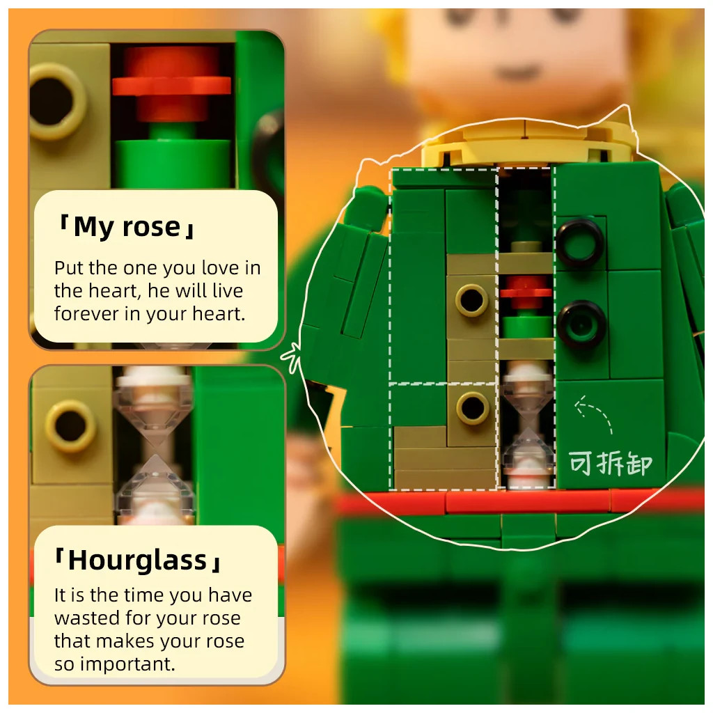 Конструктор Pantasy Le Petit Prince Маленький принц (86309) - зображення 8