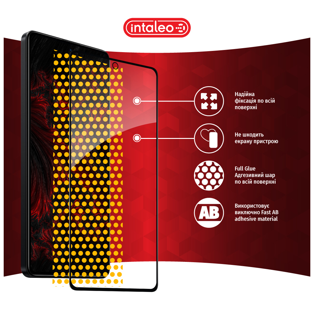 Скло захисне Intaleo Full Glue Xiaomi Poco X5 Pro Black (1283126567438) - зображення 7