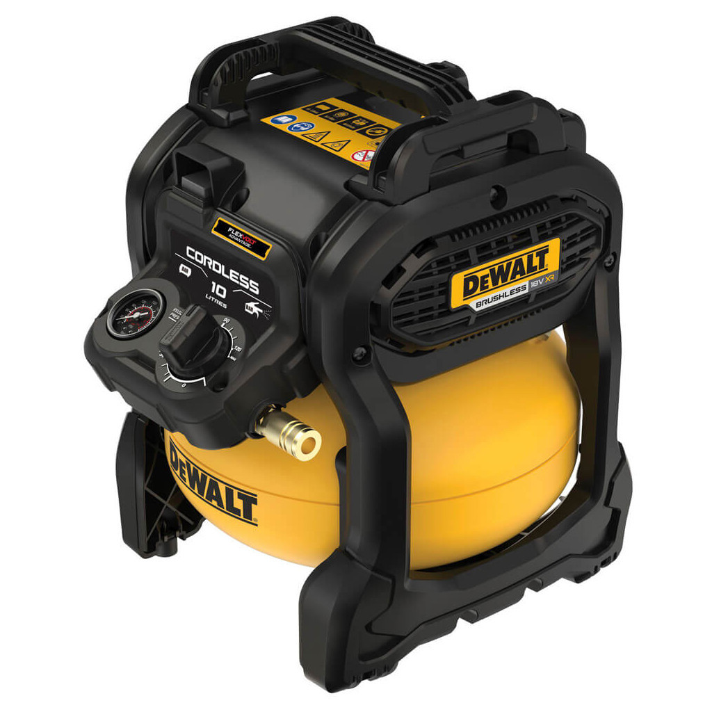 Компресор DeWALT безмасляний, 18 B XR Li-lon, 48 л/хв (без АКБ та ЗП) (DCC1018N) - зображення 3