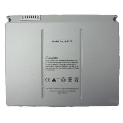 Акумулятор до ноутбука AlSoft Apple A1175 5200mAh 6cell 10.8V Li-ion (A41050) - зображення 1