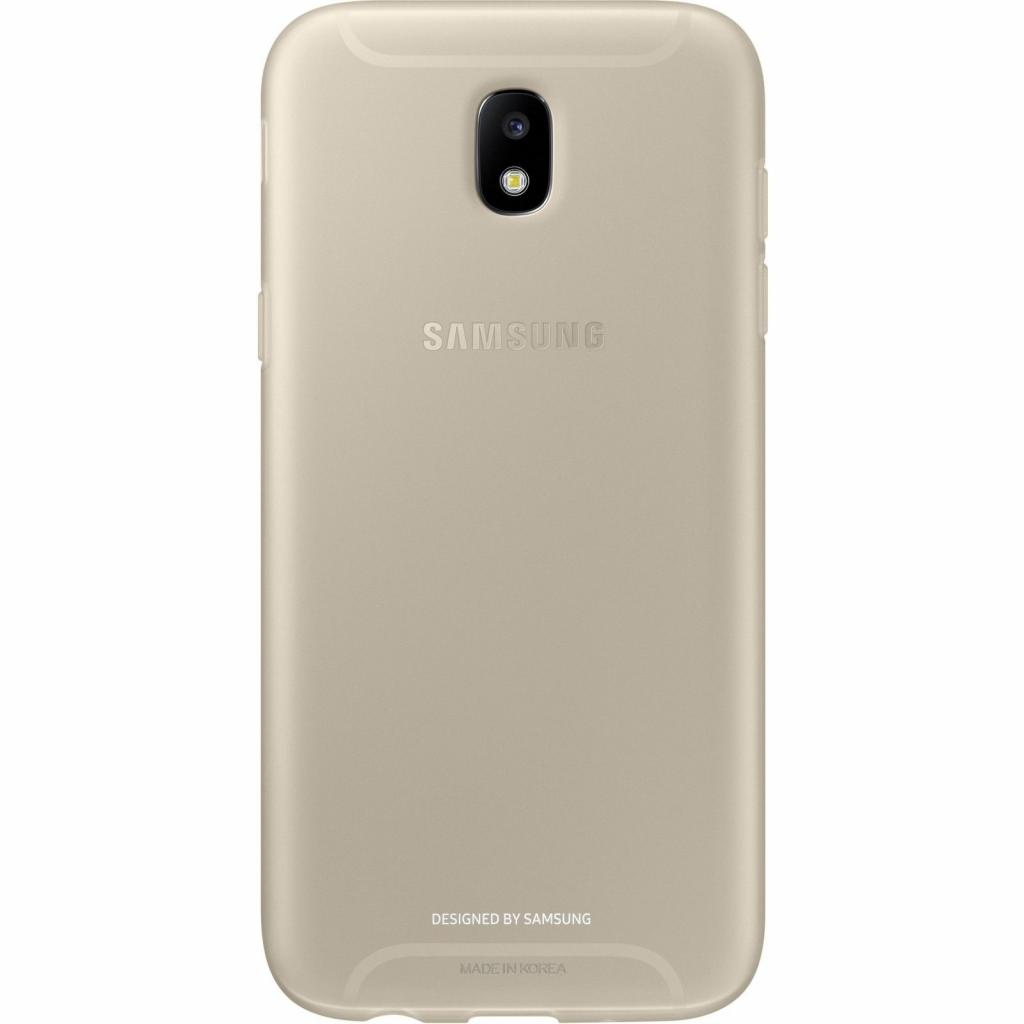 Чохол до мобільного телефона Samsung для J5 (2017)/J530-EF-AJ530TFEGRU - Jelly Cover (Gold) (EF-AJ530TFEGRU) - зображення 1