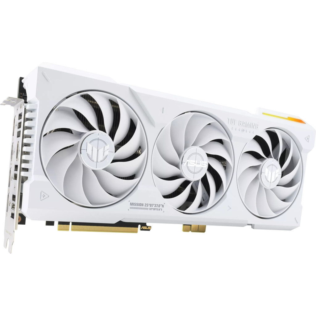Відеокарта ASUS GeForce RTX4070Ti SUPER 16Gb BTF WHITE OC Edition (TUF-RTX4070TIS-O16G-BTF-WHITE) - зображення 3