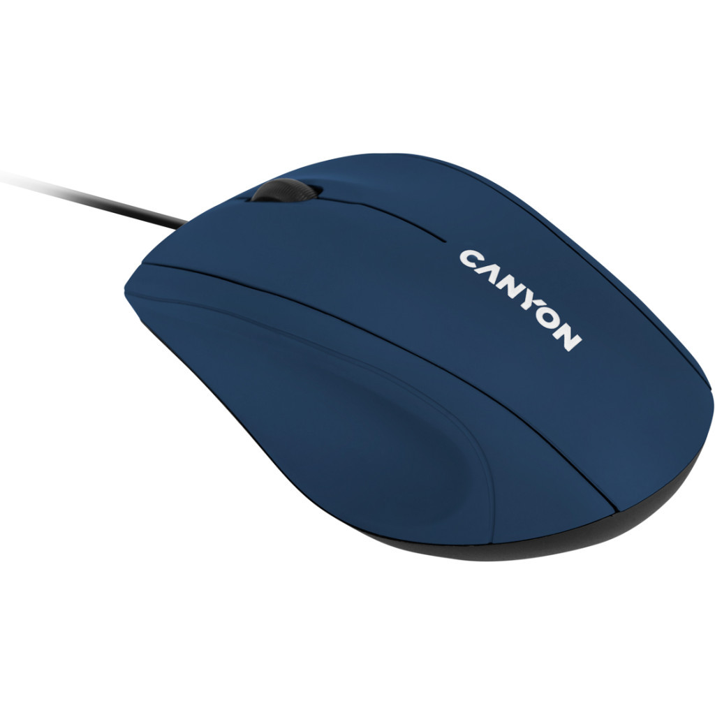 Мишка Canyon M-05 USB Blue (CNE-CMS05BL) - зображення 2
