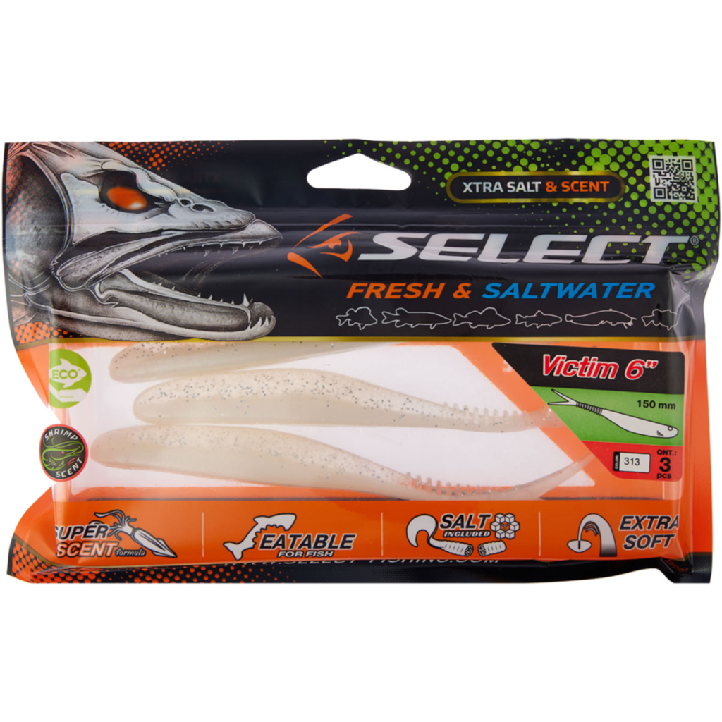 Силікон рибальський Select Victim V-Tail 6" 313 (3 шт/уп) (1870.74.59) - зображення 2