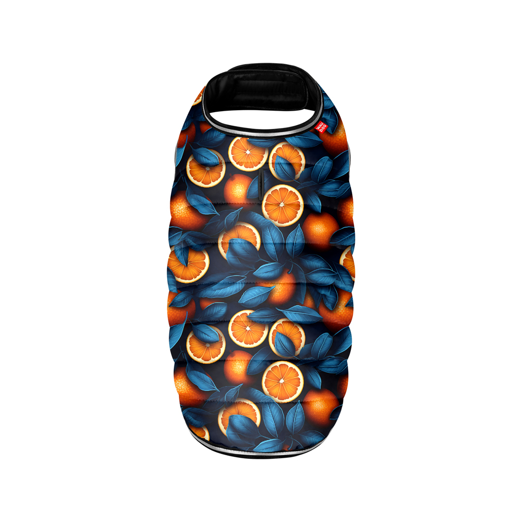 Курточка для тварин WAUDOG Clothes Накидка Апельсини XXS (501-4054) - зображення 3