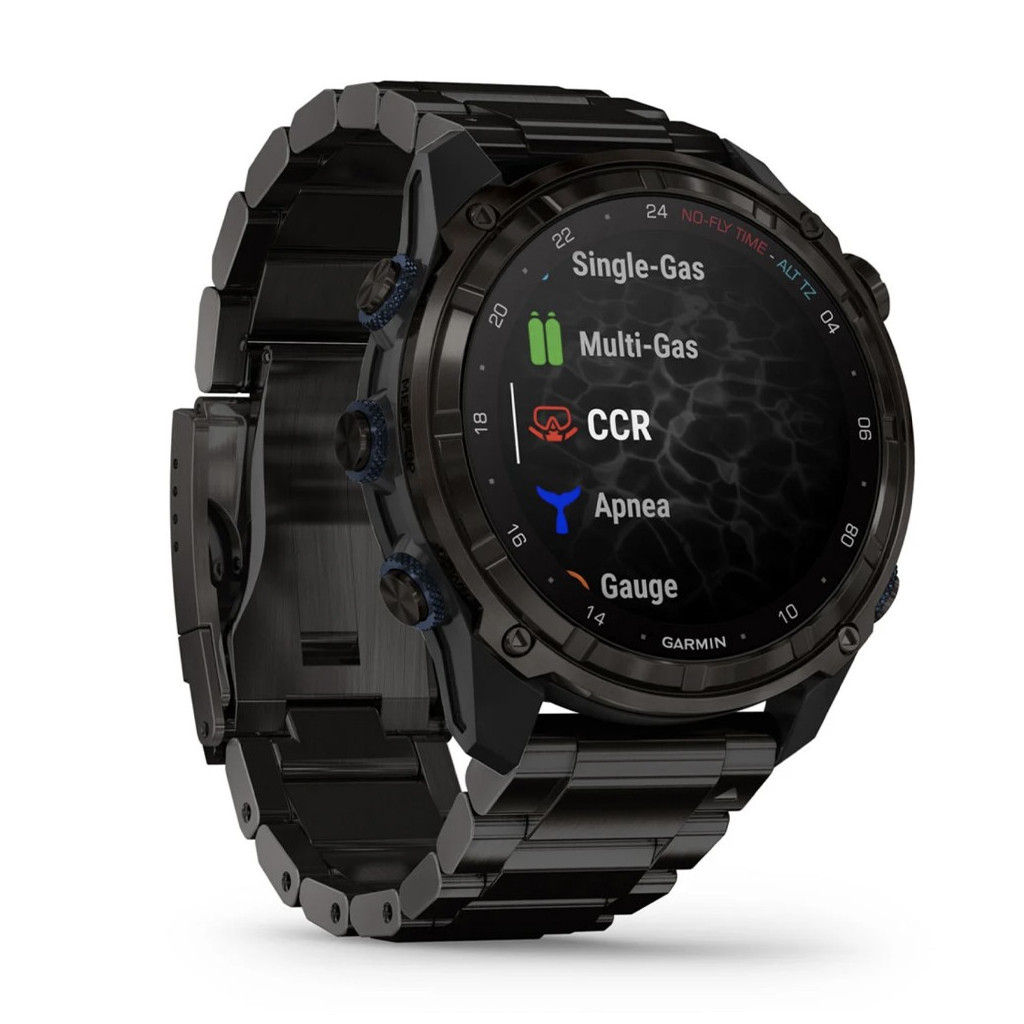 Смарт-годинник Garmin Descent Mk3i, 51mm, Crbn Gry DLC Ti/Ti, Dive Computer, GPS дайвінг комп'ютер (010-02752-14) - зображення 3
