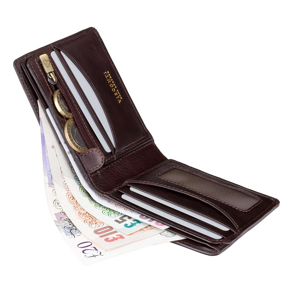 Гаманець Visconti TSC46 Francesca з RFID Brown (TSC46 BRN) - зображення 4