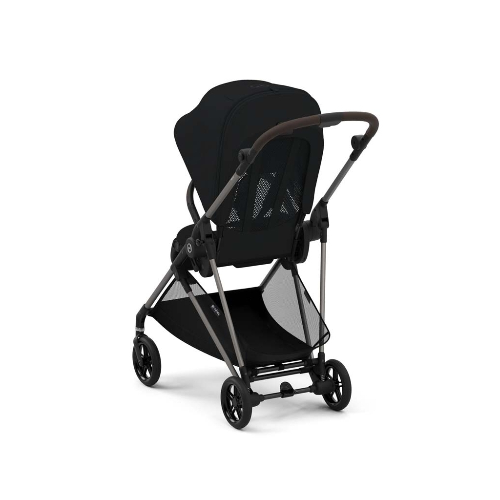 Коляска Cybex Melio Moon Black (з бампером) (522002647) - зображення 6