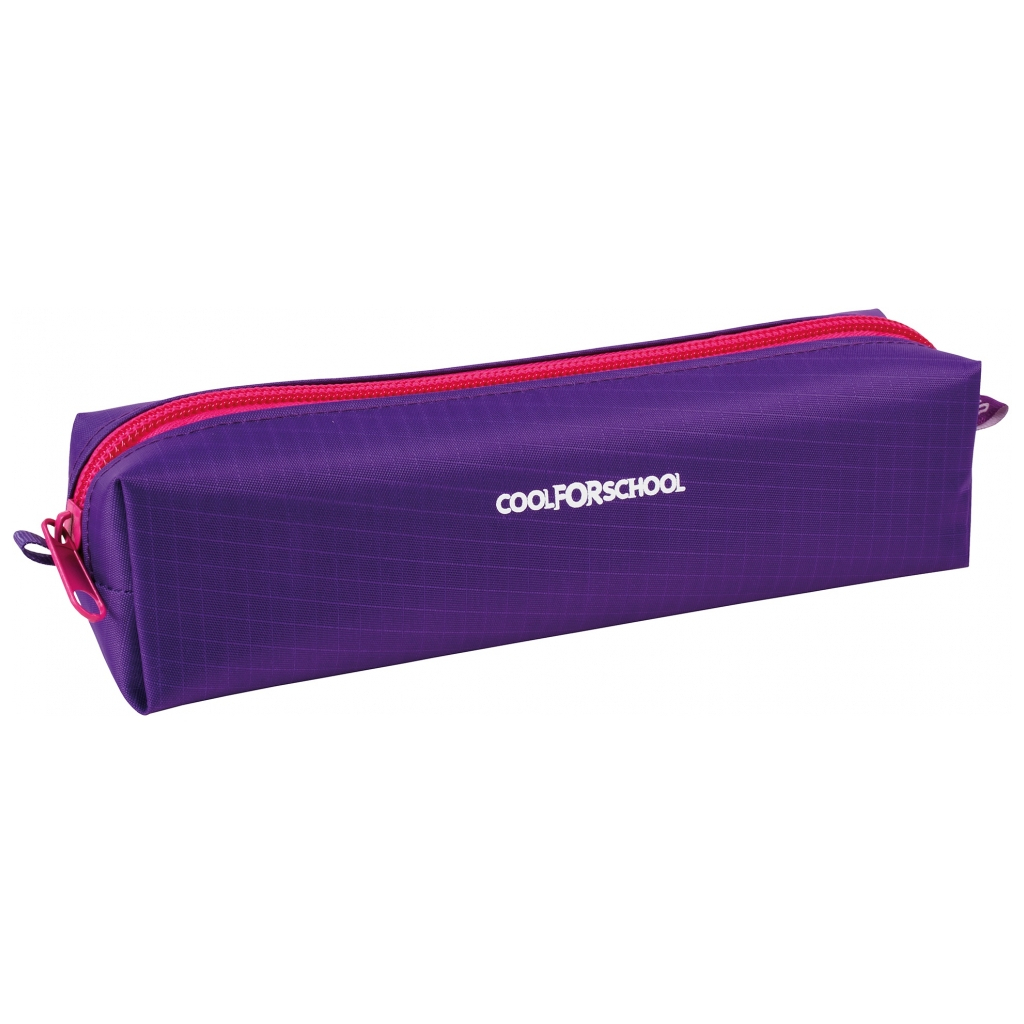 Пенал Cool For School Fashion 1 відділення Фіолетовий (CF85531) - зображення 1