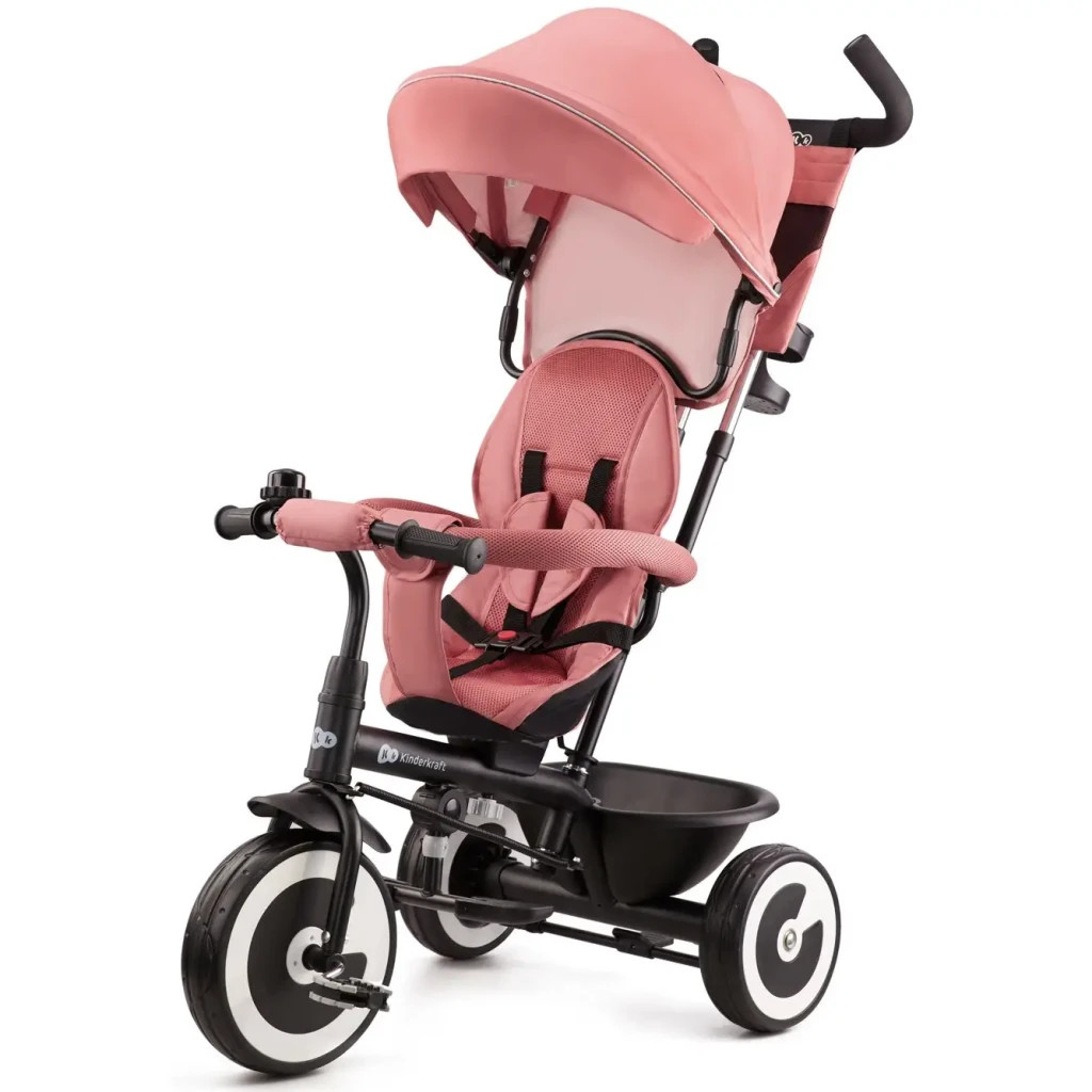 Дитячий велосипед Kinderkraft Aston Rose Pink (KRASTO00PNK0000) (5902533922369) - зображення 1