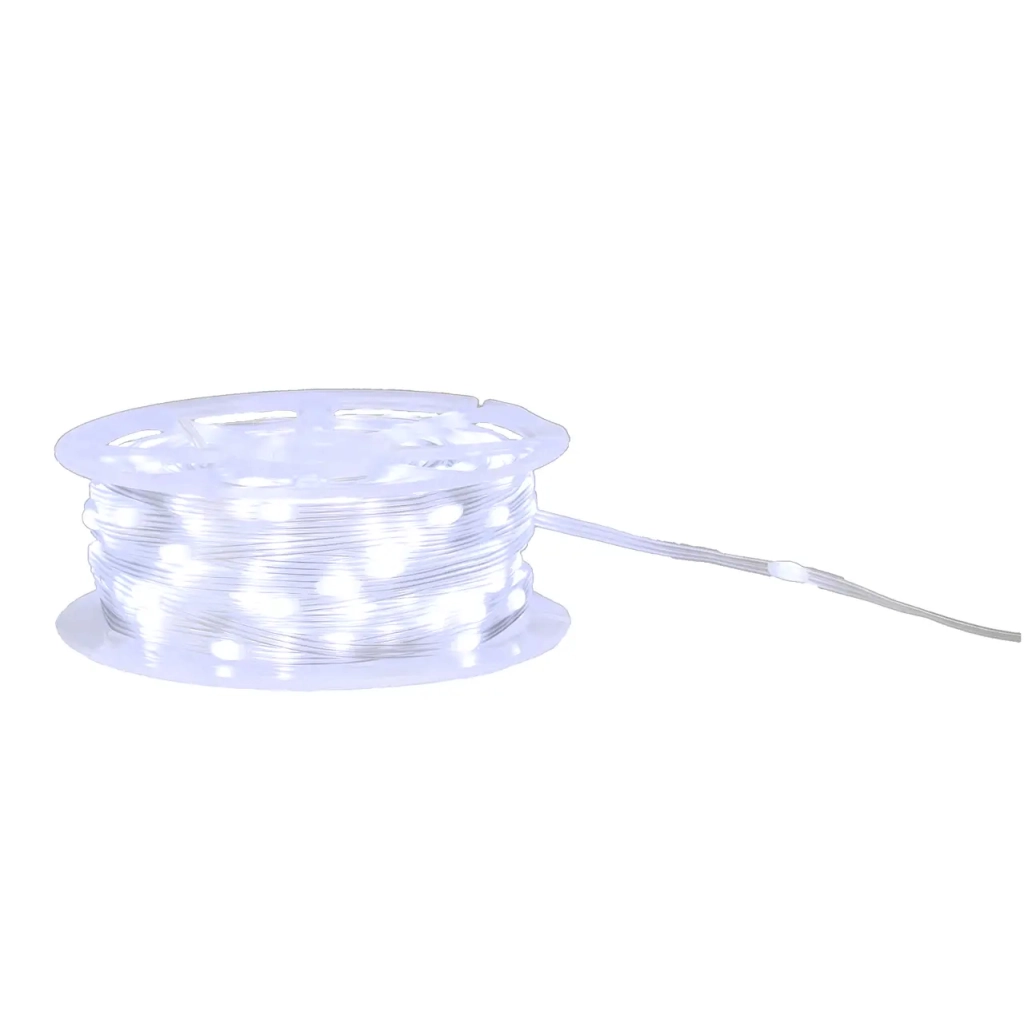 Гірлянда Chomik Струна На котушці 49.9 + 3 м 500 LED Холодний білий (5900779880122) - зображення 1