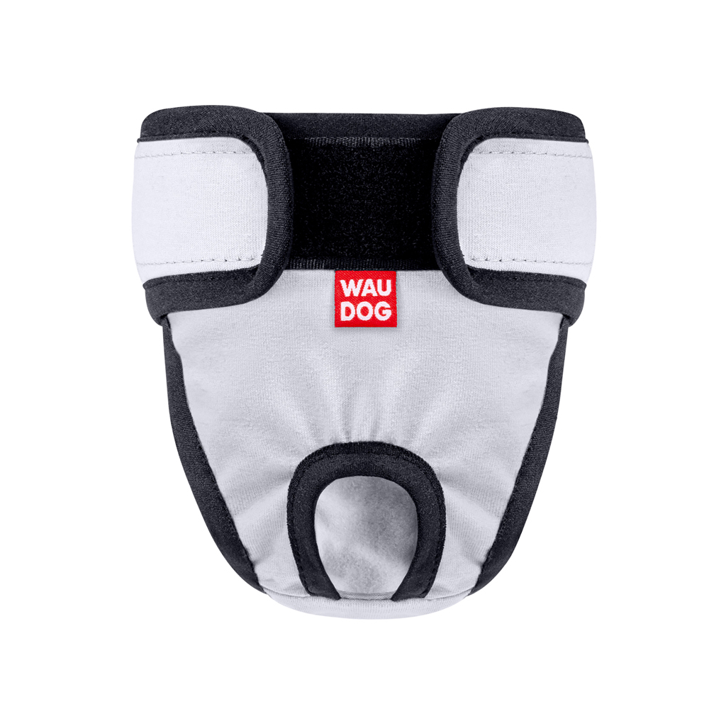 Гігієнічні труси для собак WAUDOG Vet на липучках XXS сірі (678011) - зображення 2