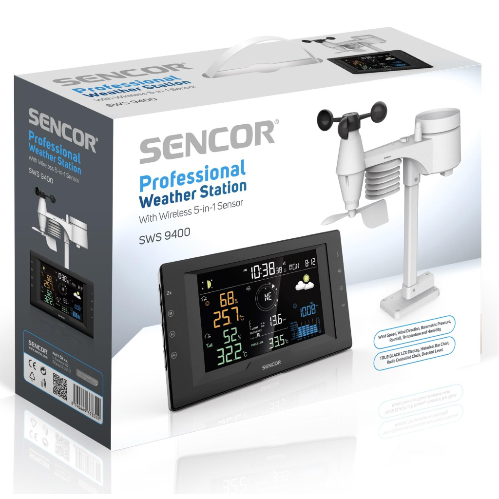 Метеостанція Sencor SWS9400 - зображення 10