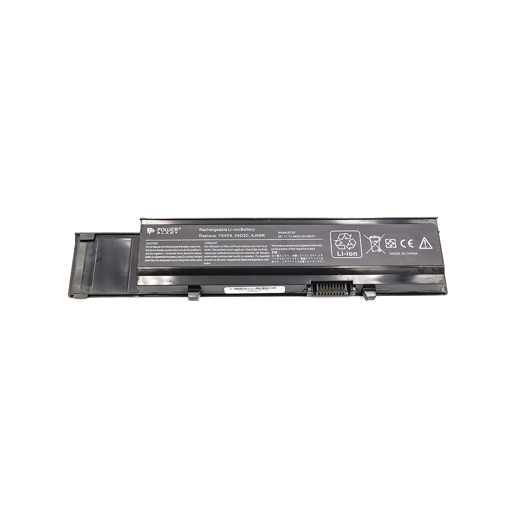 Акумулятор до ноутбука DELL Vostro 3400 (7FJ92, DL3400LH) 11.1V 4400mAh PowerPlant (NB440788) - зображення 3