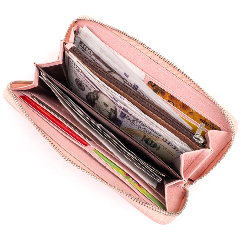 Гаманець ST Leather Рожевий (19297) - изображение 8