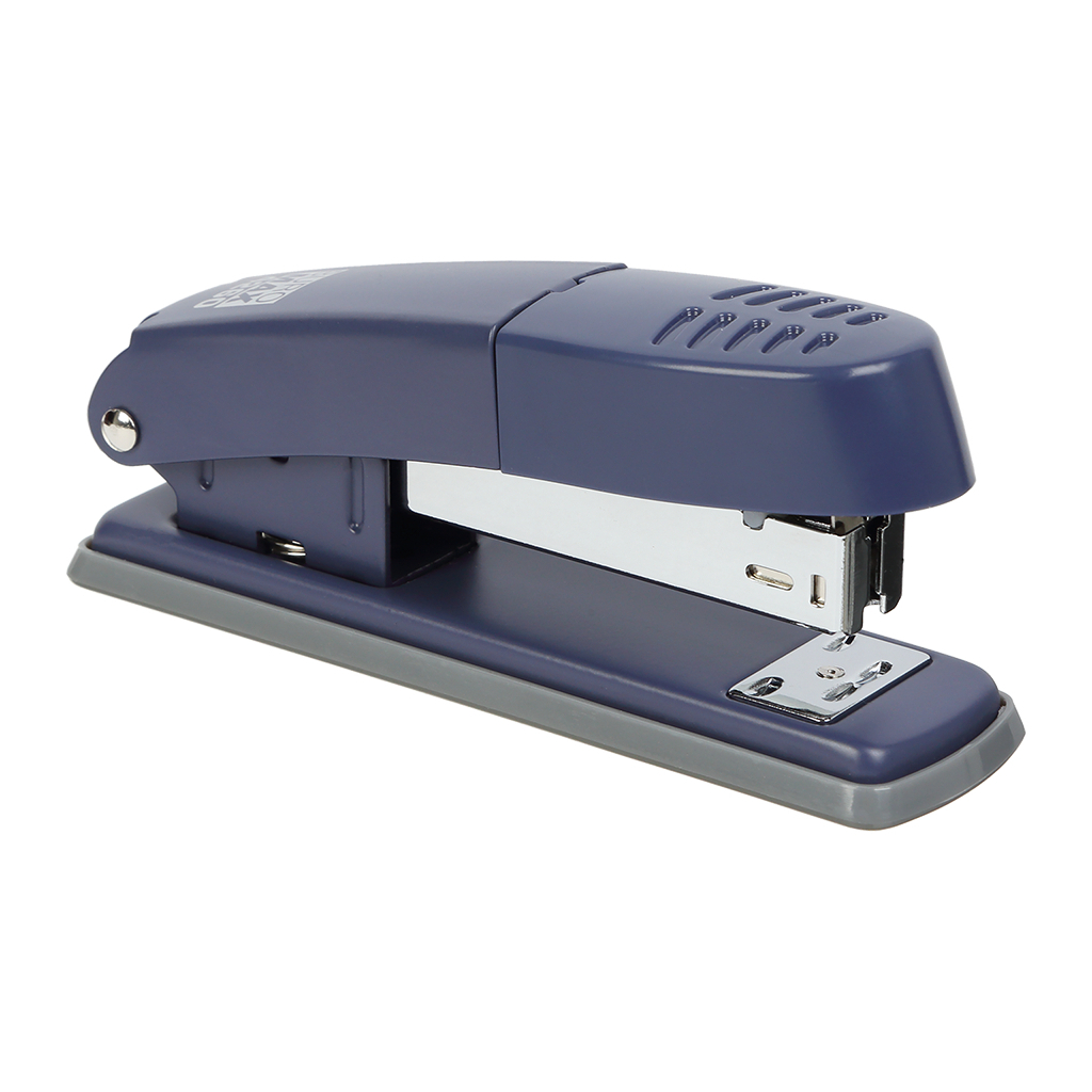 Степлер Buromax пластиковий MORANDI STYLE, 25 аркушів,(скоби №24/6; 26/6 ), 136 х 38 х 55 мм, синій (BM.4260-02) - зображення 2