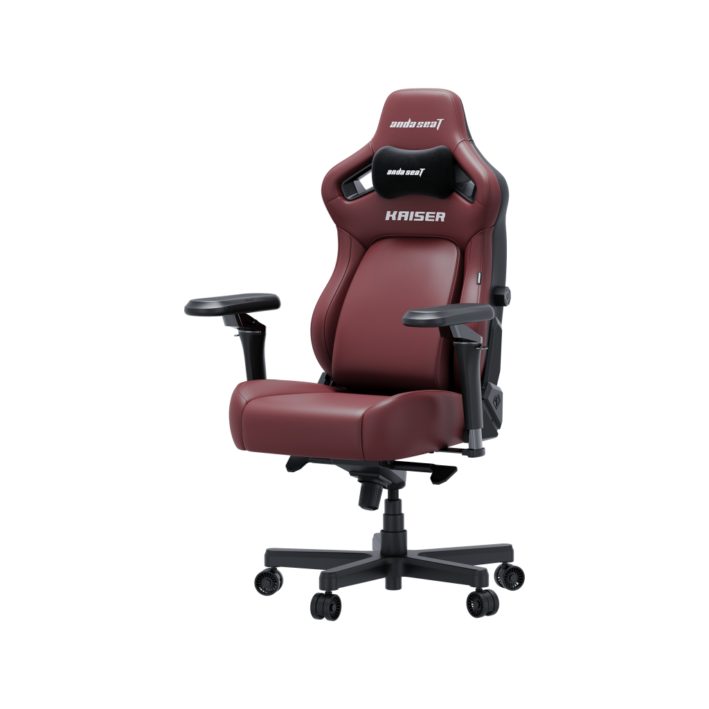Крісло ігрове Anda Seat Kaiser 4 V2 PVC Size XL Maroon (AD12YDDC-XLL-20-A-PV/C-03) - зображення 3