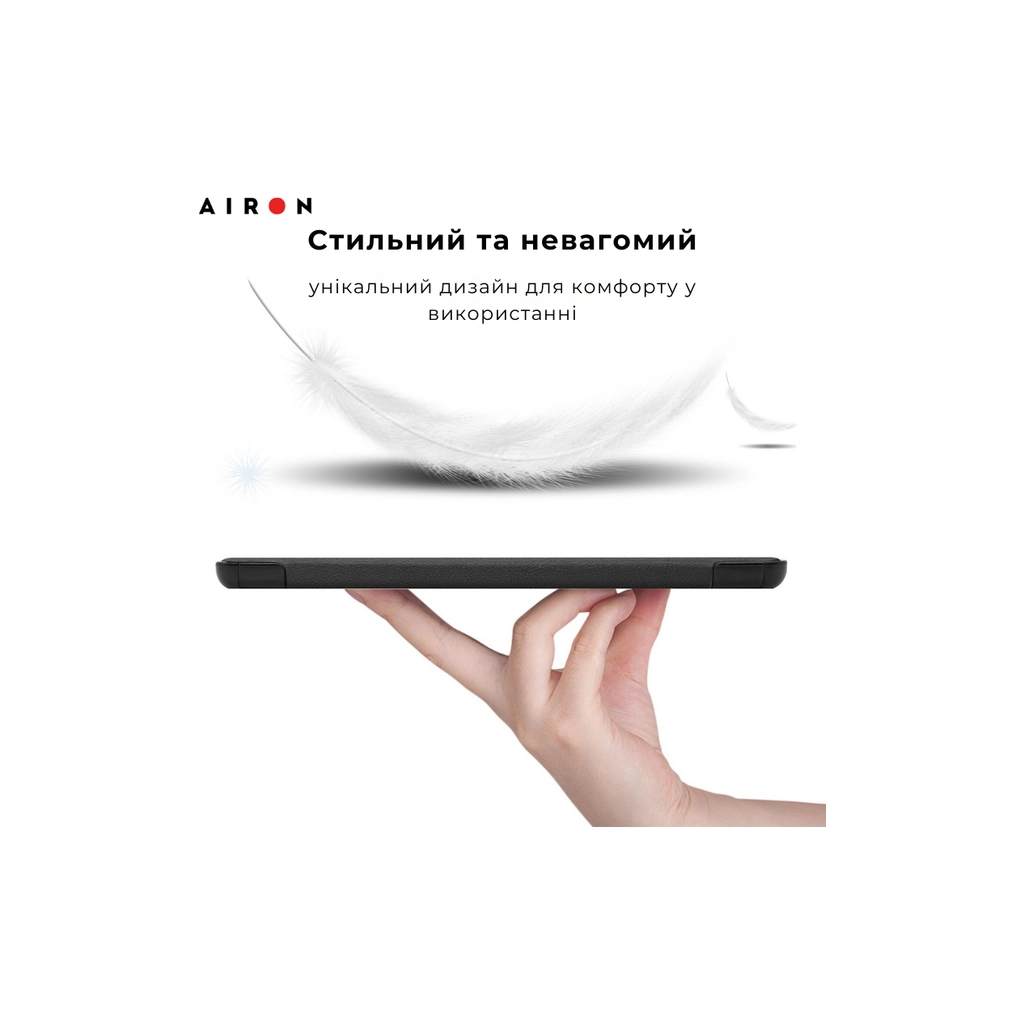 Чохол до планшета AirOn Premium Samsung Galaxy tab S10 Plus 12.4 2024 + film Black (4822356758483) - зображення 3