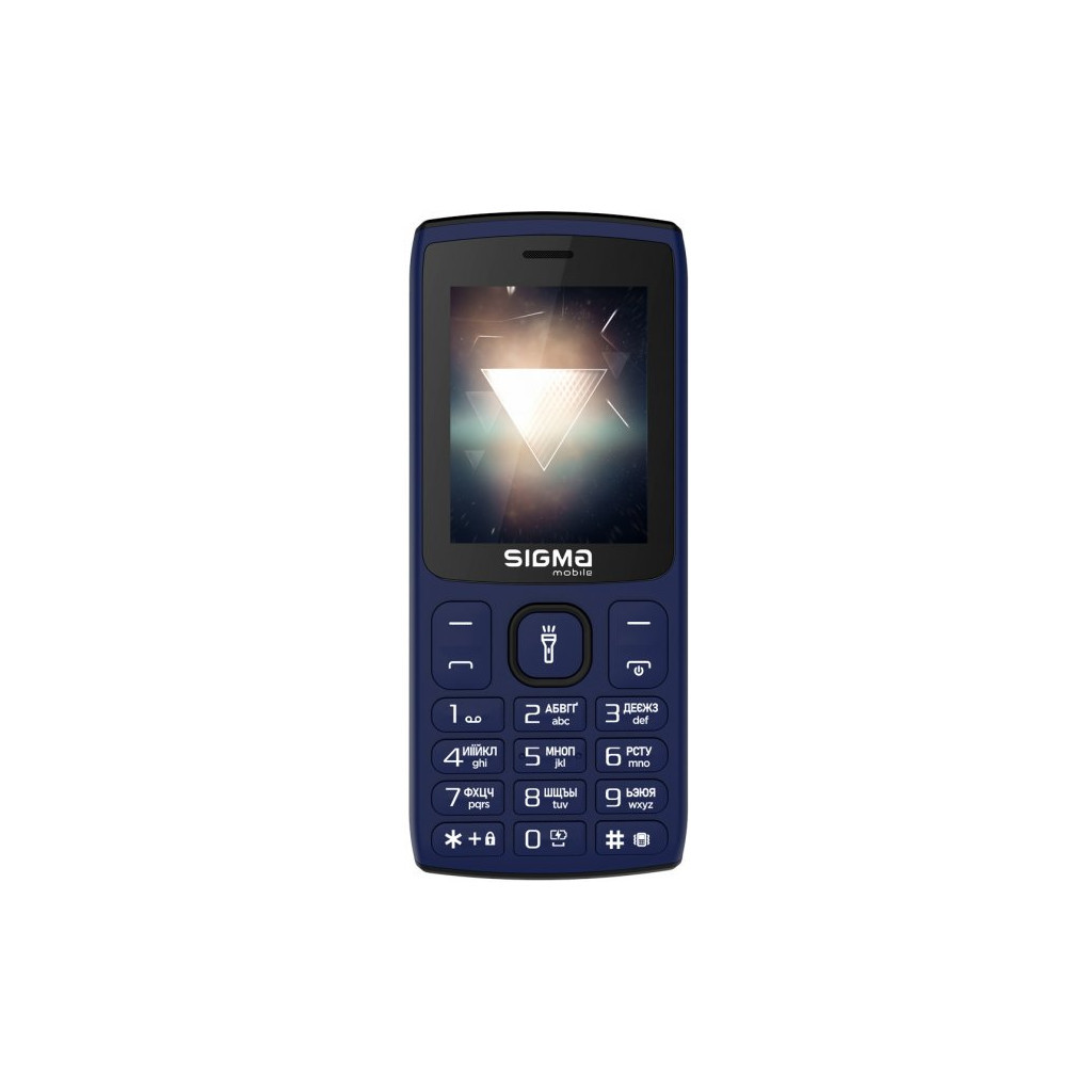 Мобільний телефон Sigma X-style 34 NRG Type-C Blue (4827798120521) - зображення 1