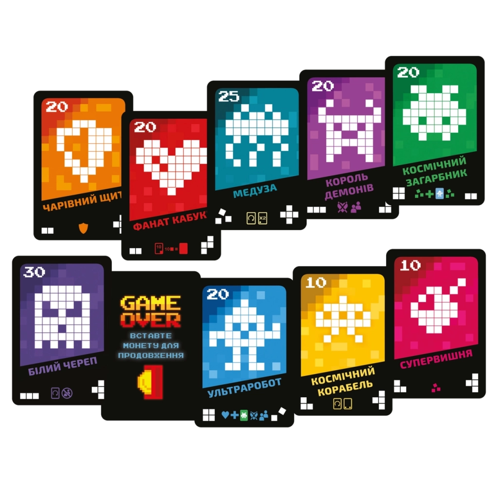 Настільна гра Geekach Games Аркадний автомат (Insert Coin to play) українська (GKCH101ICP) - зображення 5