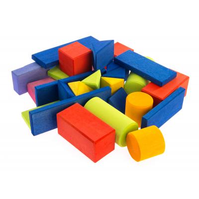 Конструктор Nic дерев'яний Прованс маленький 27 ел. (NIC523306) - зображення 2