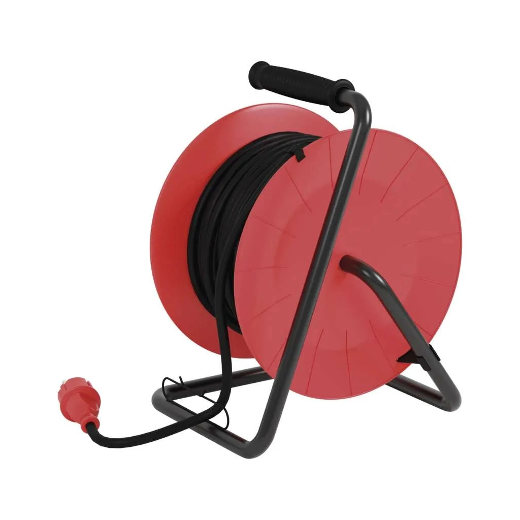 Мережевий подовжувач EMOS катушка 4 роз., 25 м (P08225) - зображення 5