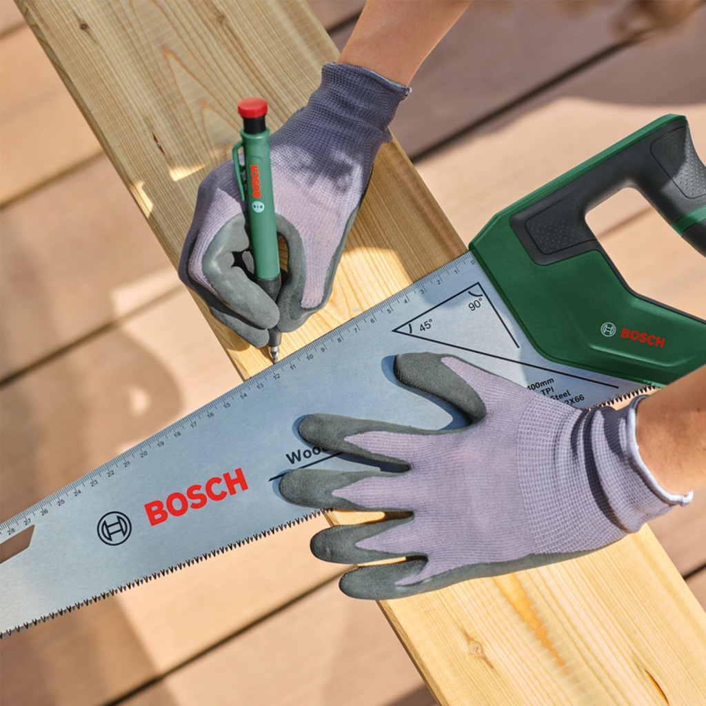 Ножівка Bosch Wood Precise по дереву, 400мм, 11TPI, пластикове руків'я (1.600.A02.ZA9) - зображення 3