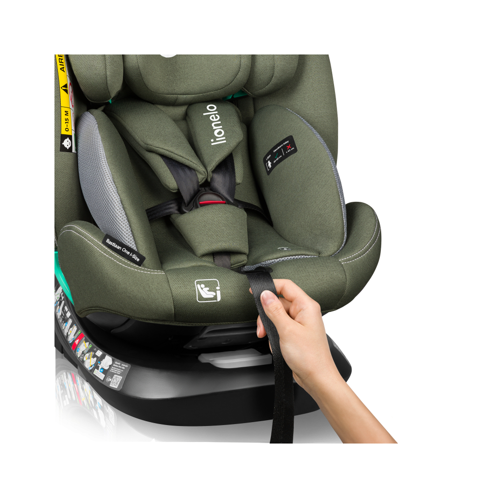 Автокрісло Lionelo Bastiaan One I-size Green Olive (LO-BASTIAAN ONE I-SIZE GREEN OLIVE) - зображення 9