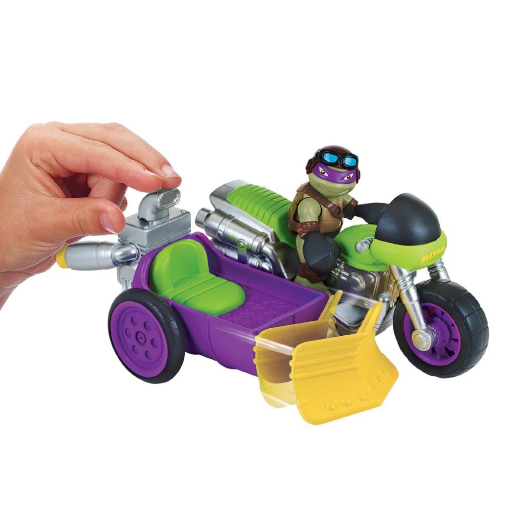Бойовий транспорт TMNT Гоночный мотоцикл и эксклюзивная фигурка Донателло (96702) - зображення 3