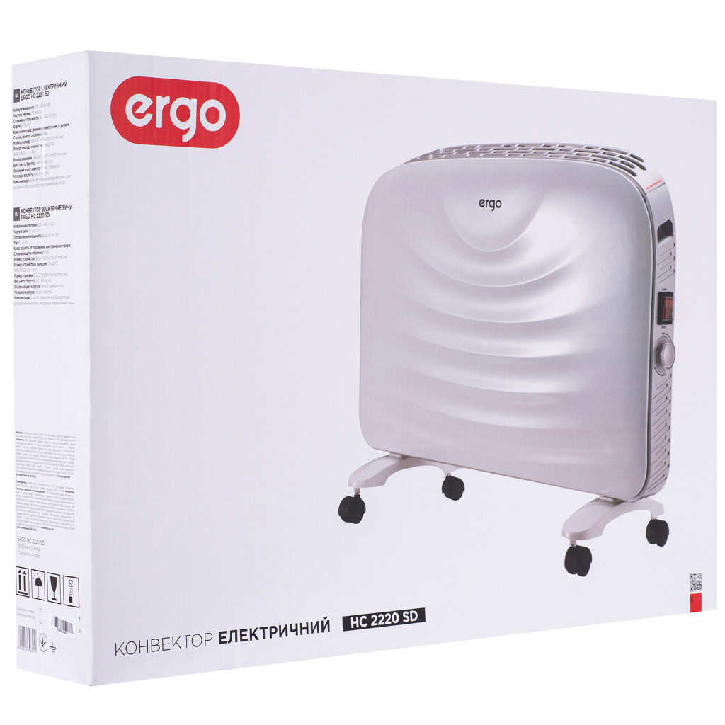 Обігрівач Ergo HC 2220 SD - зображення 12