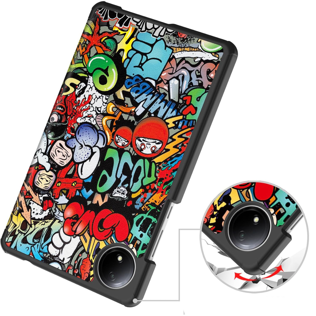 Чохол до планшета BeCover Smart Case Xiaomi Redmi Pad SE 8.7" Graffiti (711913) - зображення 4