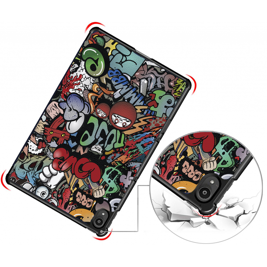 Чохол до планшета BeCover Smart Case Lenovo Tab P11 / P11 Plus Graffiti (706102) - зображення 4